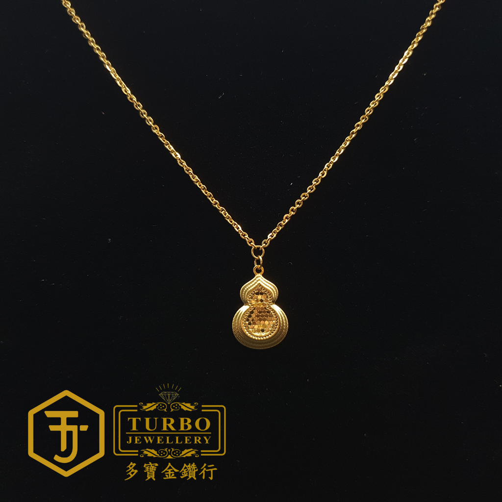 20260330_124649 [916G] Gourd Honeycomb Polo Necklace 葫芦蜂窝Polo颈链 Rantai Leher Polo Sarang lebah labu (2)