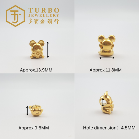 20260509_164115  [916G] Rat Money Micro-Gold Charm 生肖鼠金钱微金通咀