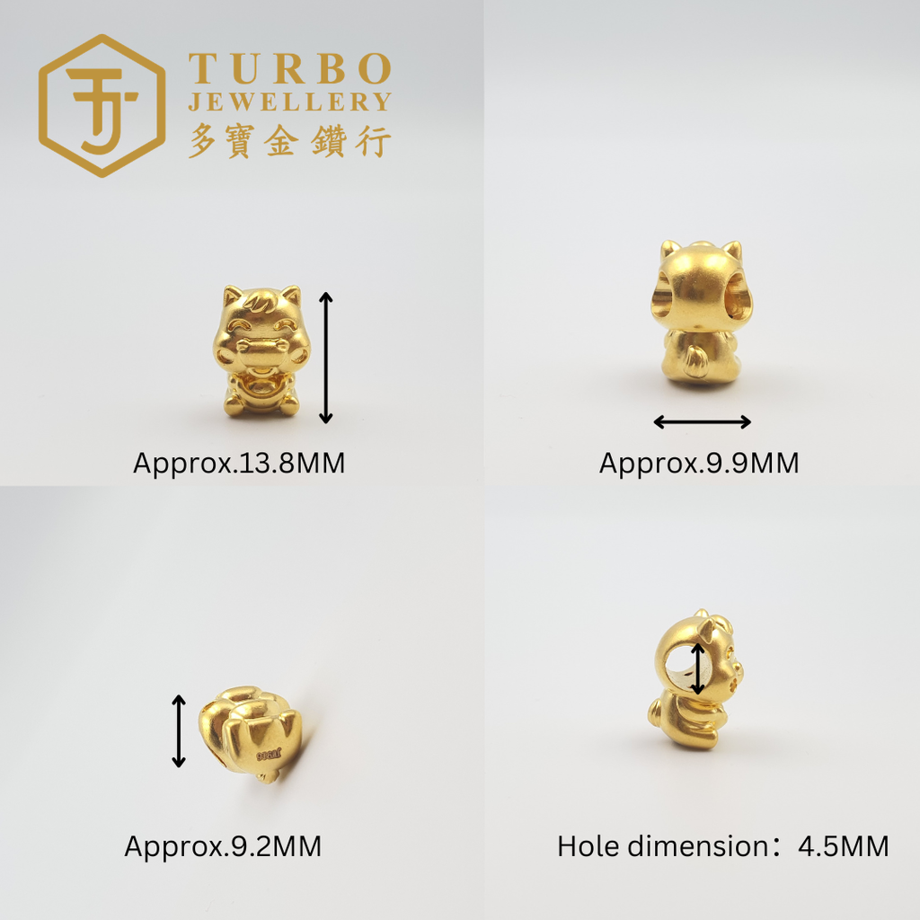 20260509_164144 [916G] Horse Money Micro-Gold Charm 生肖马金钱微金通咀