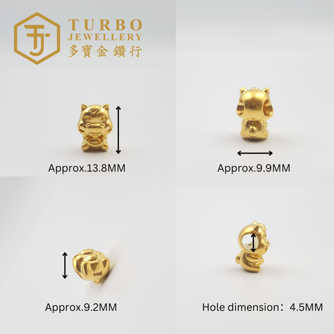 20260509_164144 [916G] Horse Money Micro-Gold Charm 生肖马金钱微金通咀