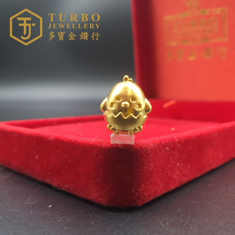 20260509_164020 [916G] Rooster Micro-Gold Charm 生肖鸡微金通咀