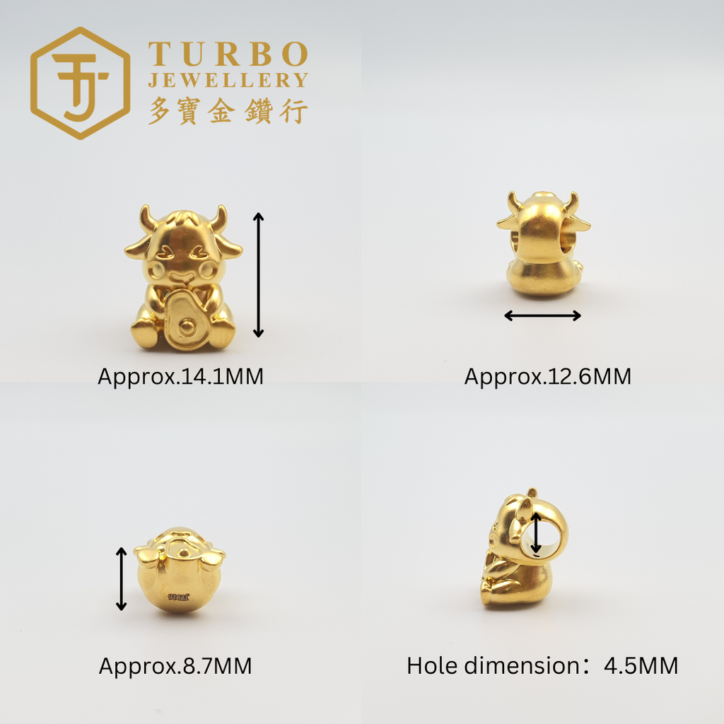 20260509_162944  [916G] Cow Avocado Micro-Gold Charm 生肖牛牛油果微金通咀