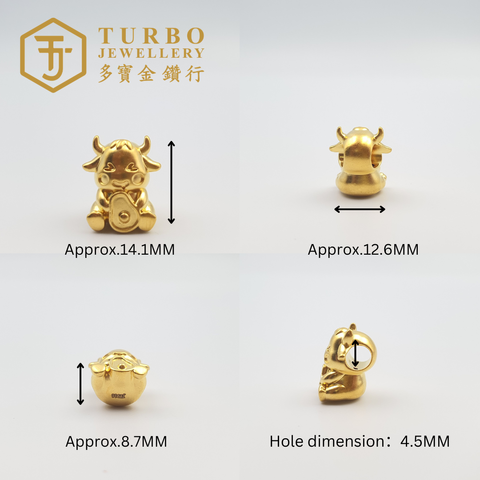 20260509_162944  [916G] Cow Avocado Micro-Gold Charm 生肖牛牛油果微金通咀