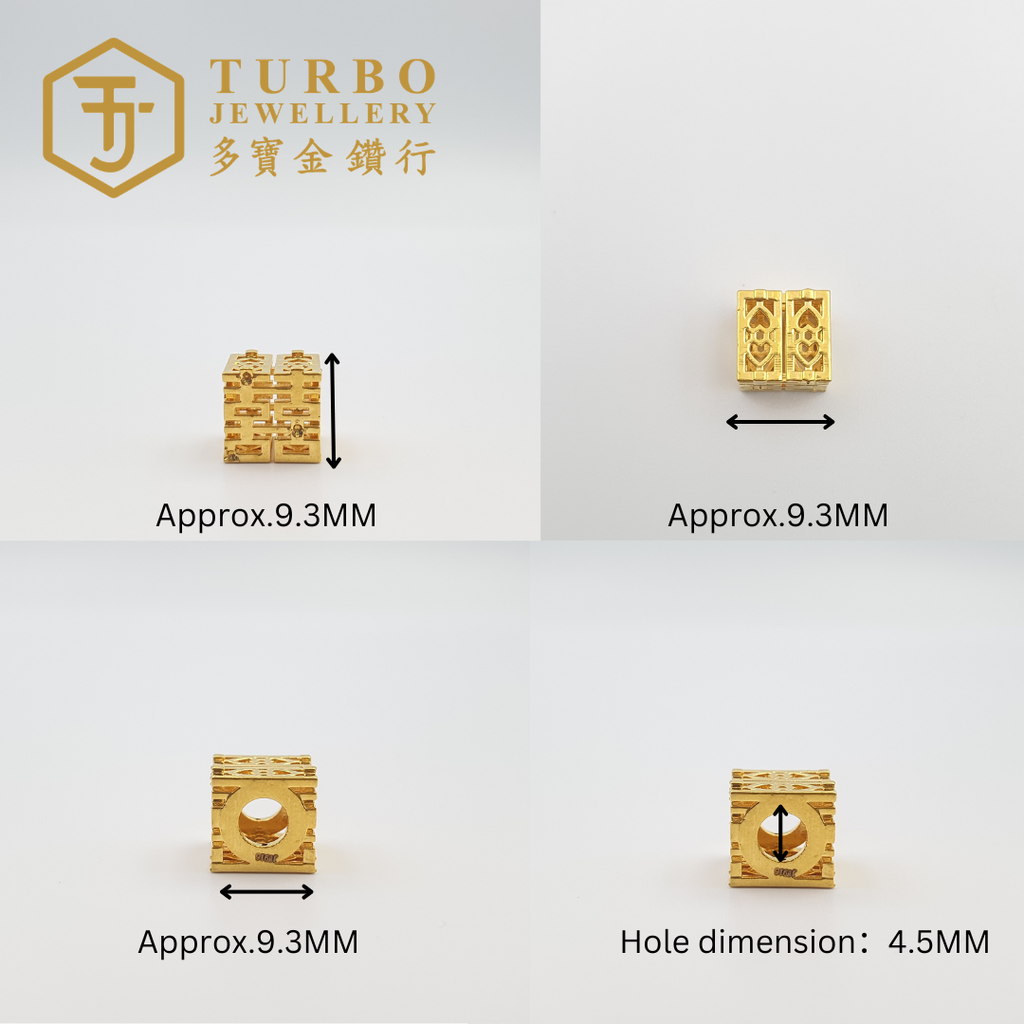 20260509_162757 [916G] Double Happiness Micro-Gold Charm 双喜微金通咀