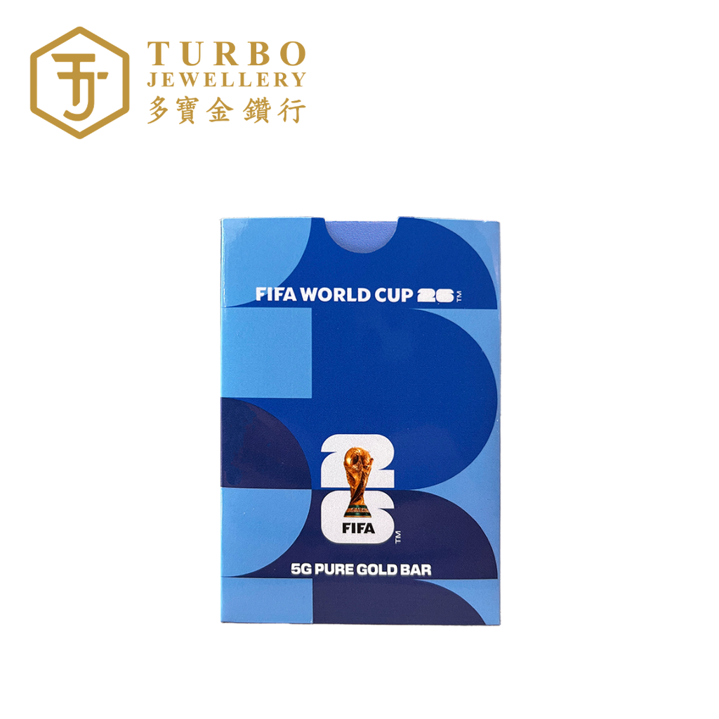 PAMP FIFA World Cup 26 collectible sleeve for 5GM gold bar