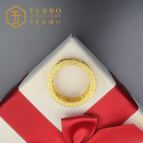 03_骏马奔腾算盘旋转戒指_俯视