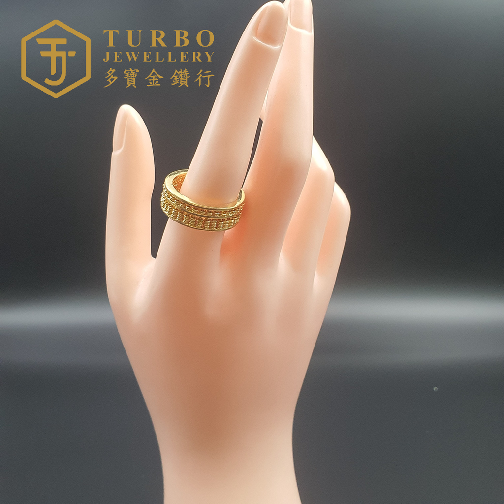 04_算不圆封底金钱戒指_佩戴