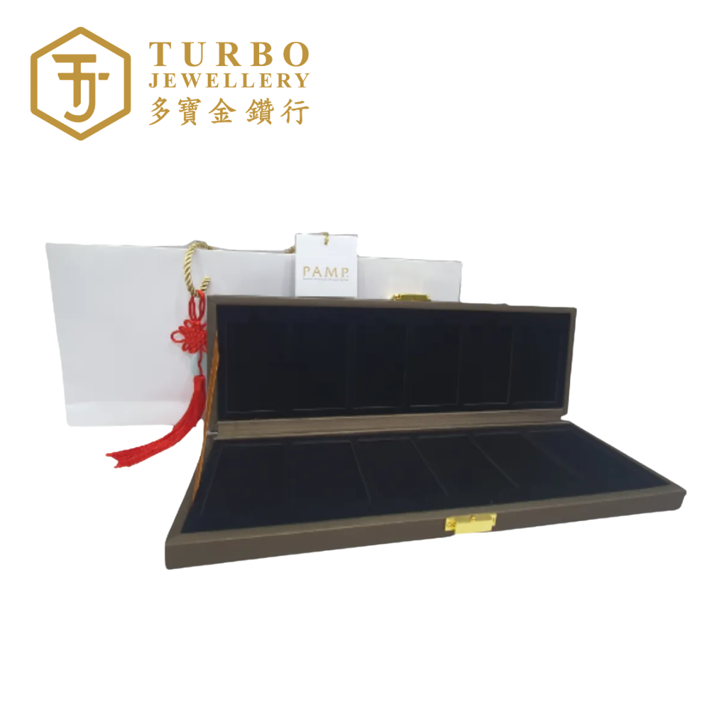 PAMP Zodiacs Set 6GM gold bar collection display box and gift packaging