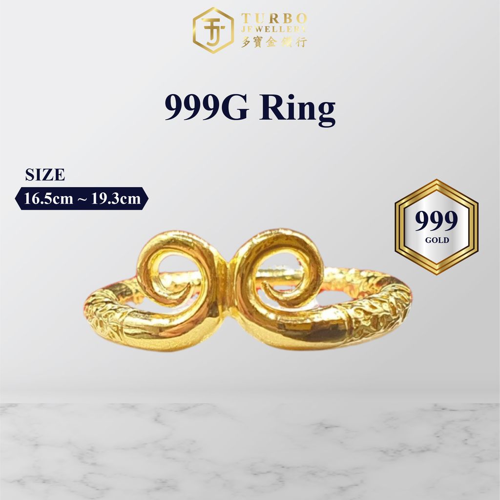 cover image 5SKU GOld_999G Wukong Golden Ring
