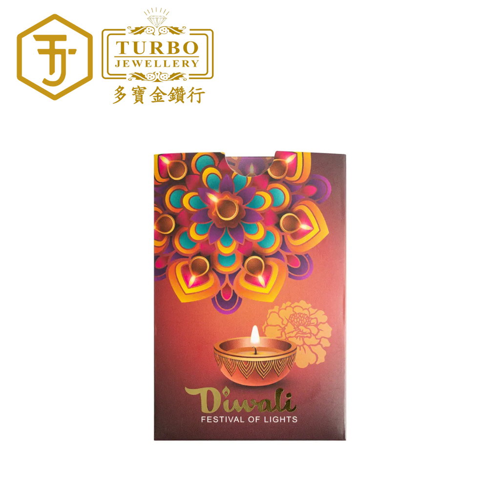 PAMP Diwali 2025 Lakshmi & Rangoli Gold Bar 999.9 – Sleeve Front Design