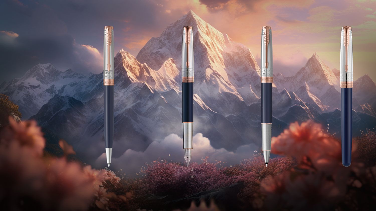 Parker & Waterman Pens Taiwan 派克 鋼筆 臺灣總代理 | Special Edition Intrepid Journeys Collection, Mt. Fuji Edition