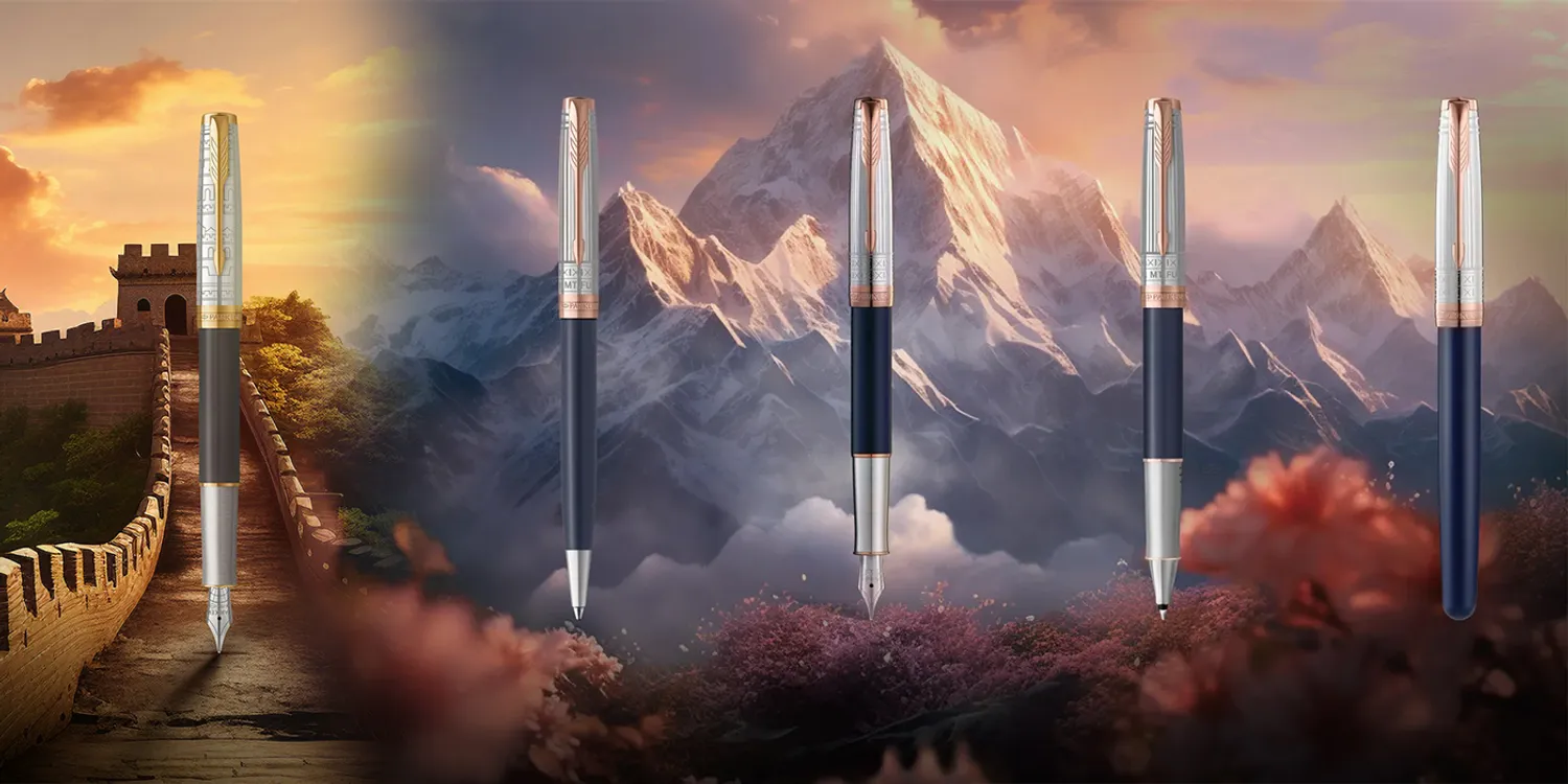 Parker & Waterman Pens Taiwan 派克 鋼筆 臺灣總代理 | Special Edition Intrepid Journeys Collection, Mt. Fuji Edition, Ancient CHINA