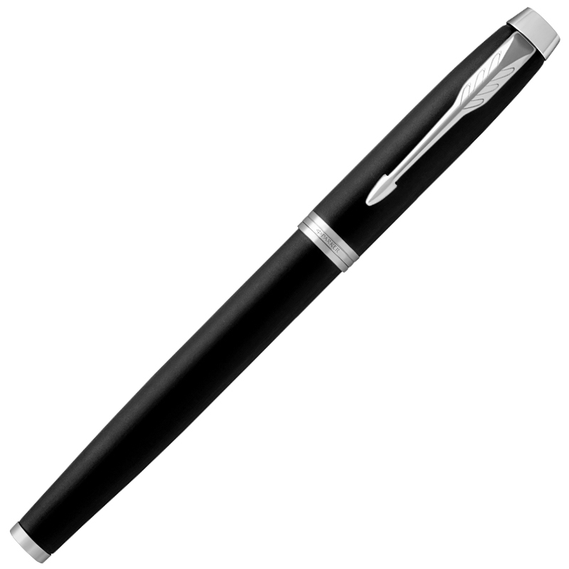 PARKER 派克新IM系列霧黑白夾鋼珠筆– Parker & Waterman Pens Taiwan