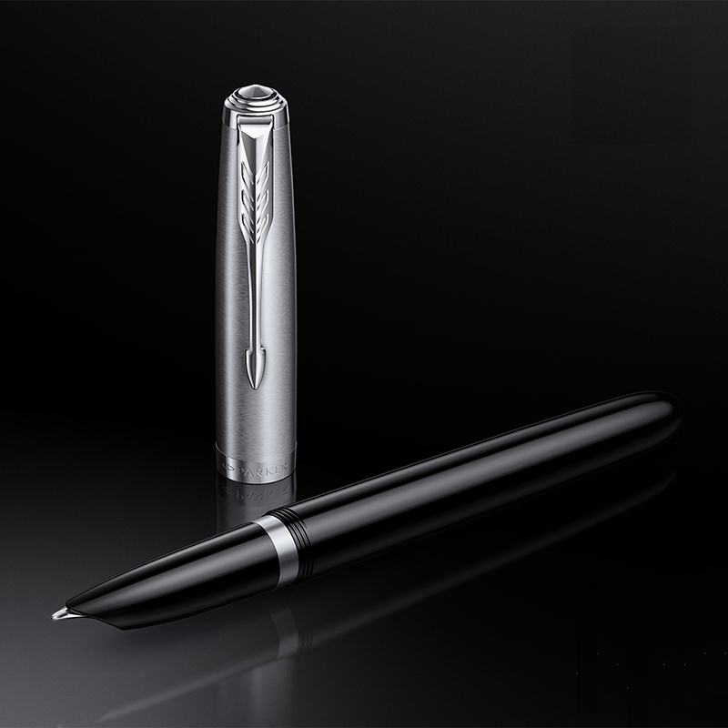 PARKER 派克51系列銀蓋黑桿鋼筆– Parker & Waterman Pens Taiwan 派克