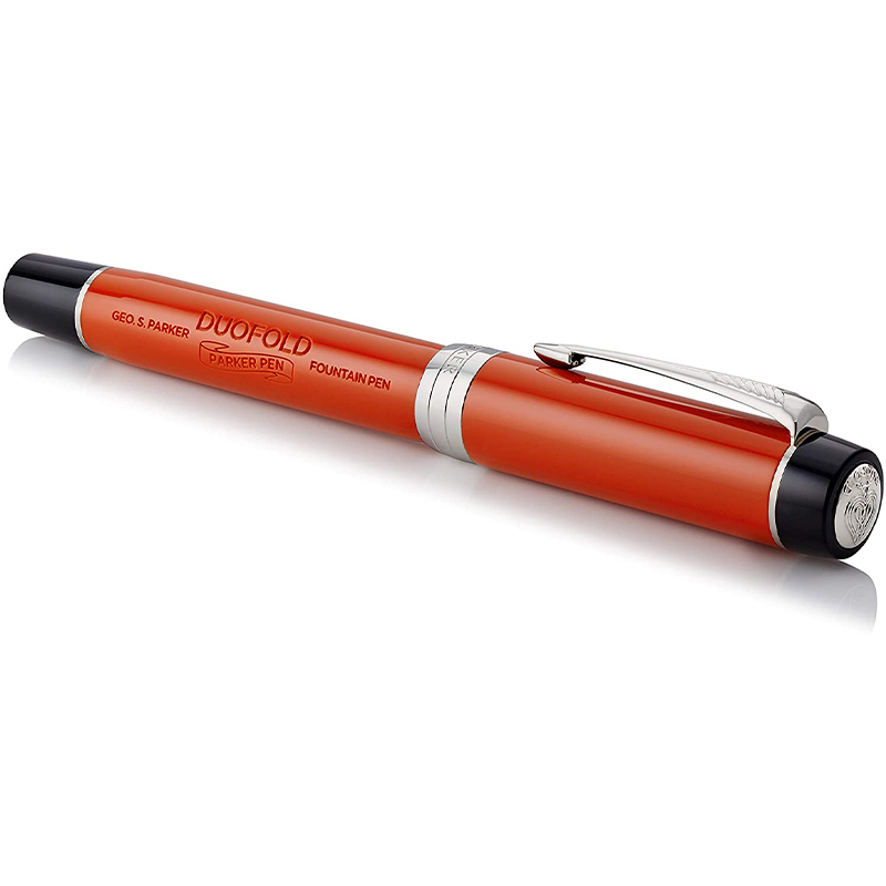 筆記具 paker 18k PARKER 派克18K金世紀系列經典大多福瑪瑙紅鋼筆– Parker & Waterman
