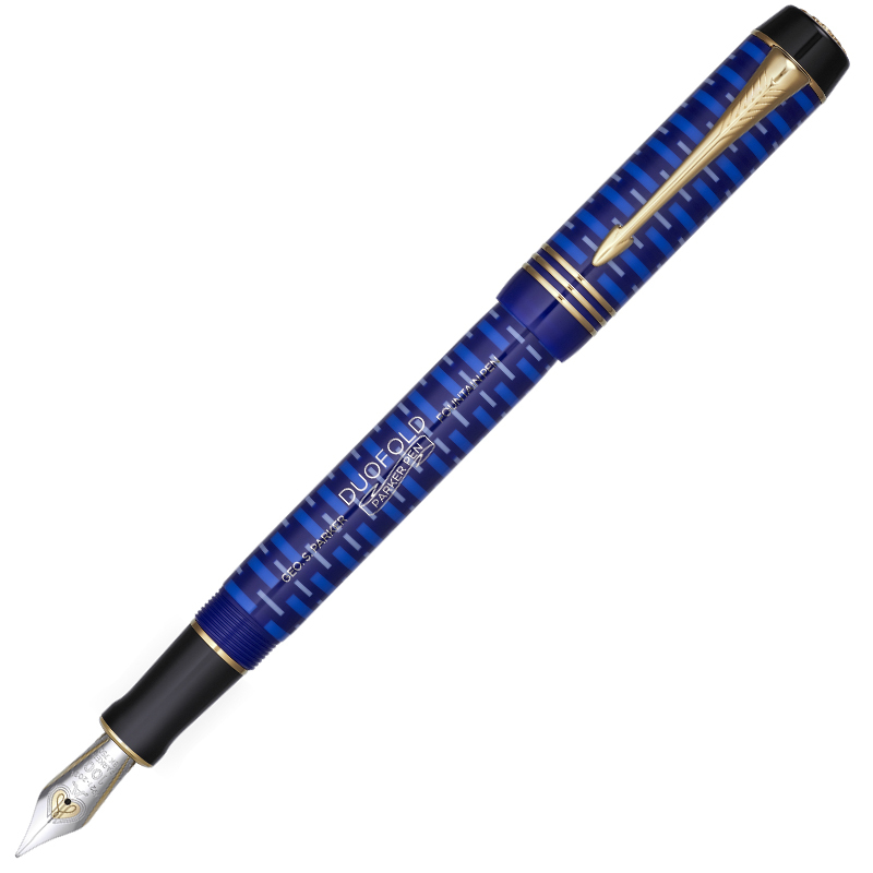 Parker 18K金　万年筆 クラシック 黒金 Parker 18K金 万年筆 クラシック 黒金 パーカー 万年筆 ソネット