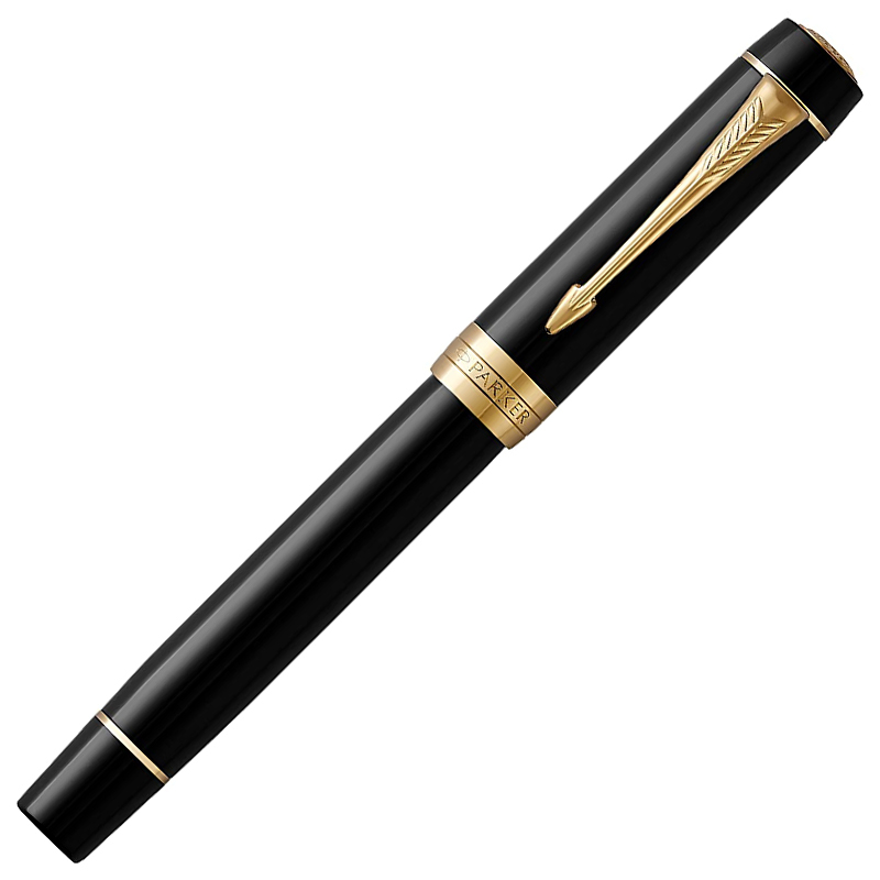 Parker 18K金　万年筆 クラシック 黒金 Parker 18K金 万年筆 クラシック 黒金 パーカー 万年筆 ソネット