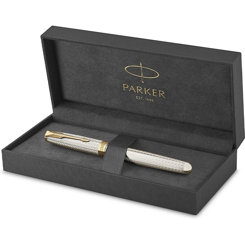 PARKER 派克18K金卓爾致臻系列純銀F尖鋼筆– Parker & Waterman Pens 