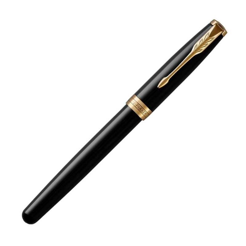 PARKER 派克卓爾系列麗雅黑金夾F尖鋼筆– Parker & Waterman Pens