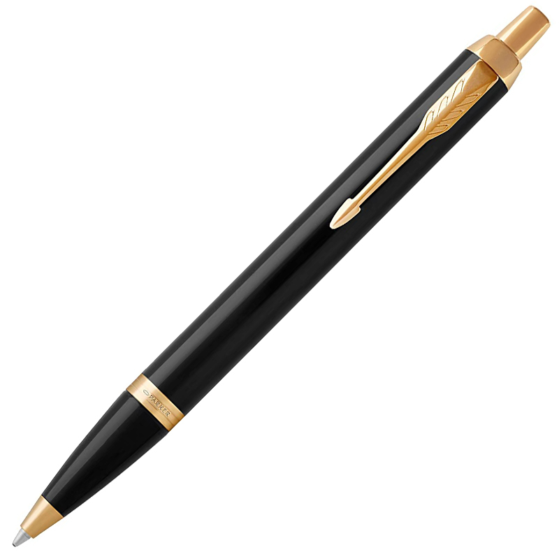 PARKER 派克新IM系列麗雅黑金夾原子筆– Parker & Waterman Pens Taiwan