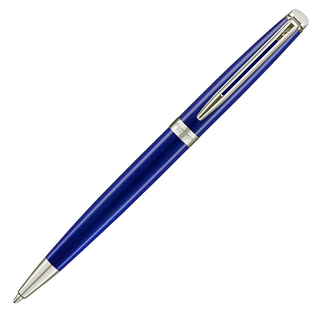 WATERMAN 威迪文雋雅系列寶石藍原子筆– Parker & Waterman Pens WATERMAN 威迪文雋雅系列寶石藍原子筆– Parker & Waterman Pens