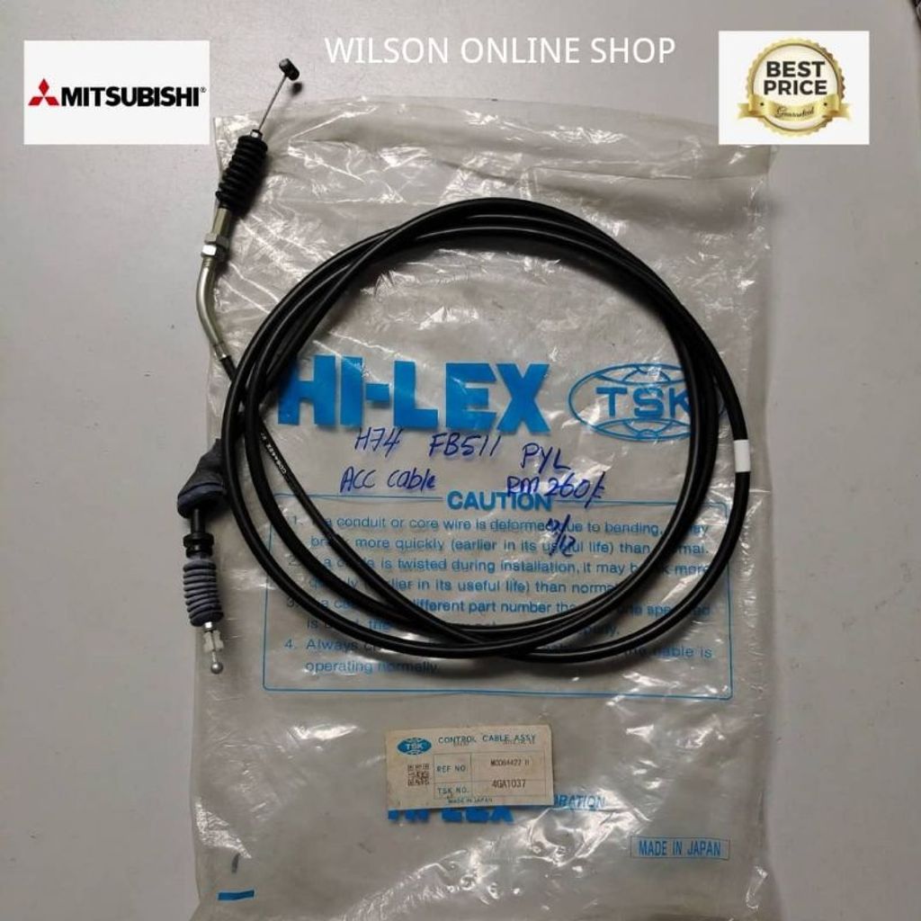 Minyak Cable/Accelerator Cable for Mitsubishi Canter FB300 Engine 4DR5 –  Hoon Loong Auto Supply Sdn Bhd