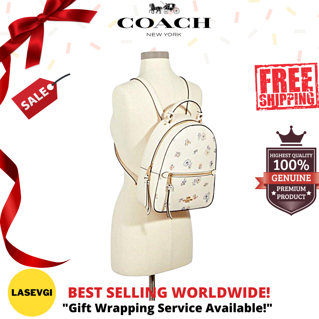 coach jordyn backpack floral