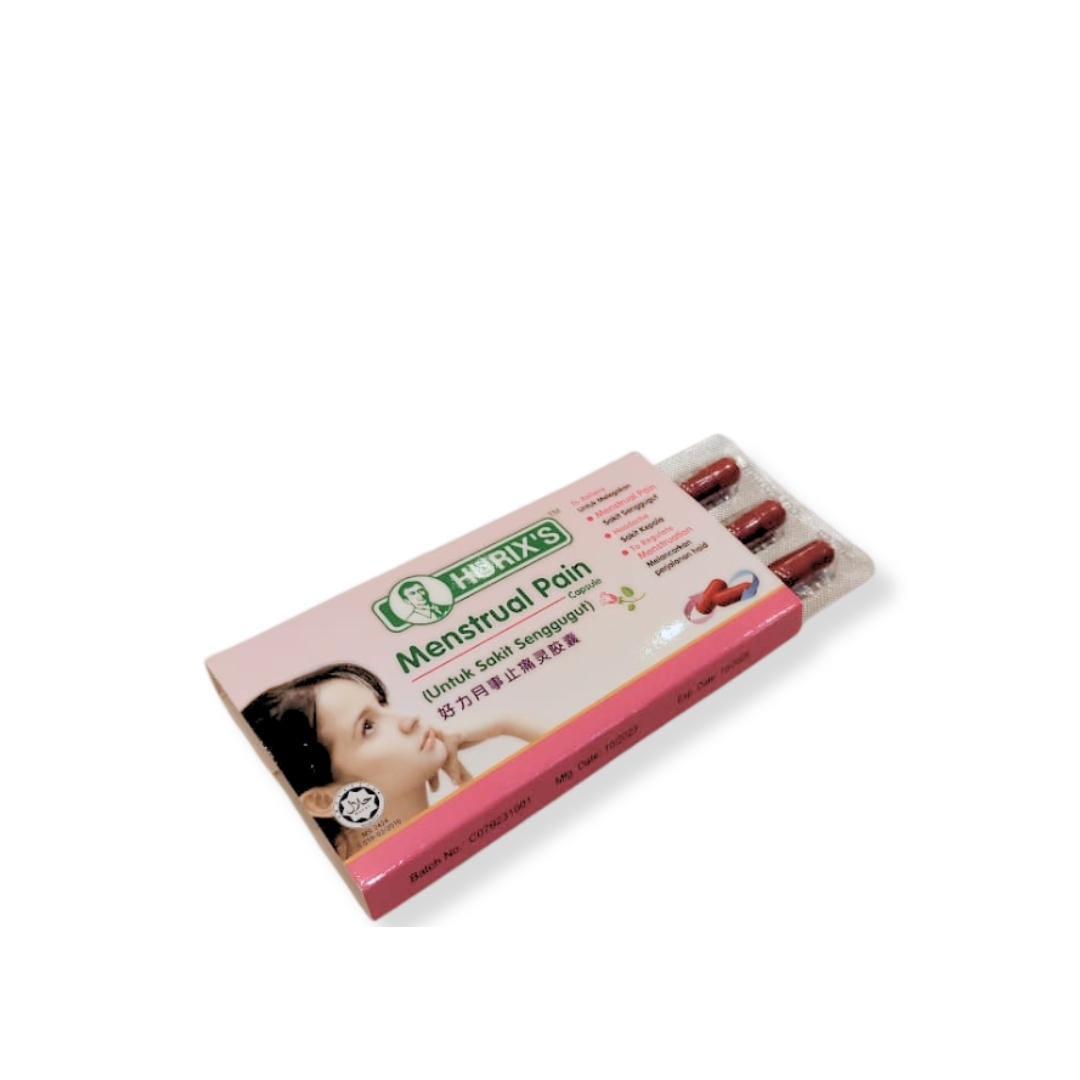Hurix's Menstrual Pain Capsule 9s