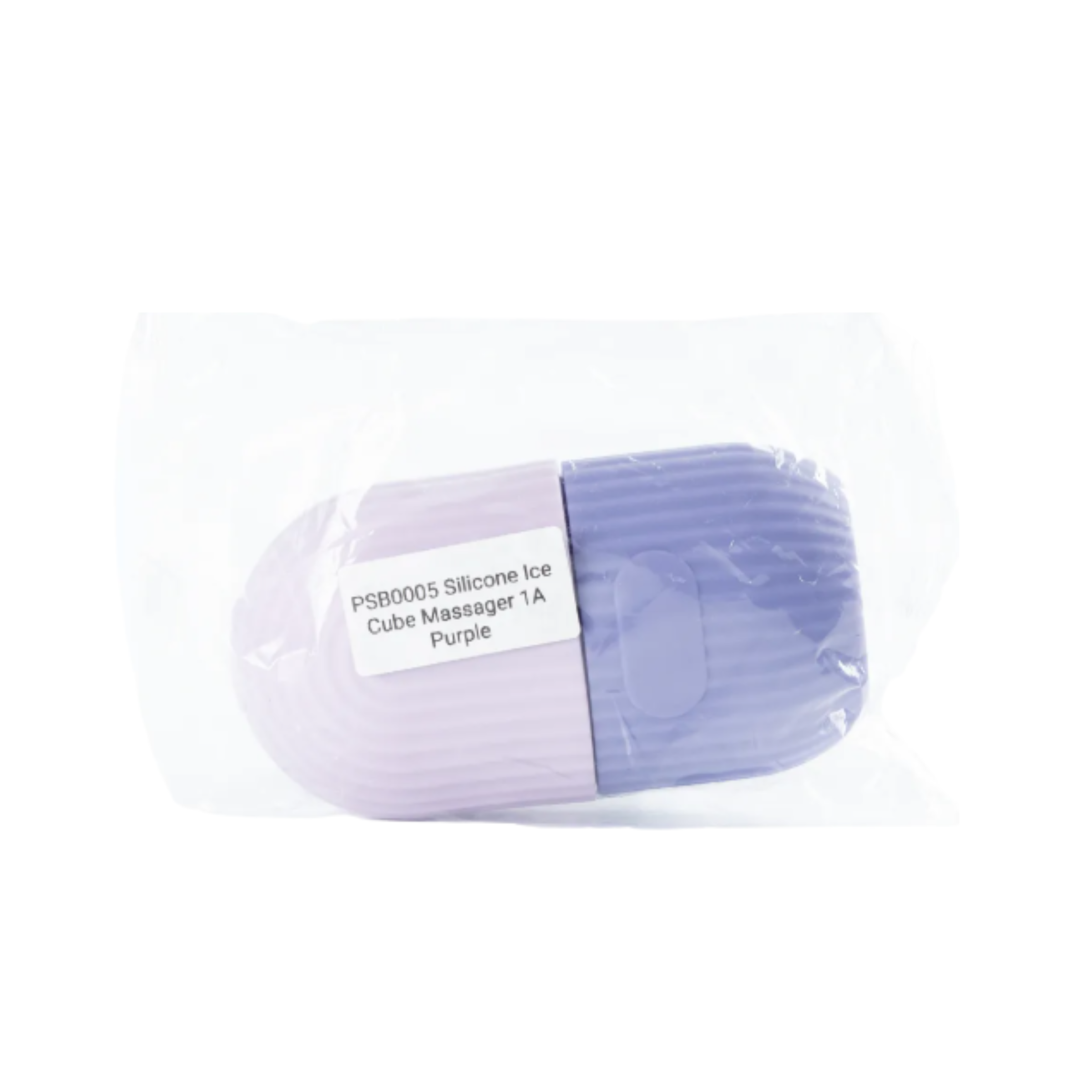 Silicone Ice Cube Essence Massager Purple