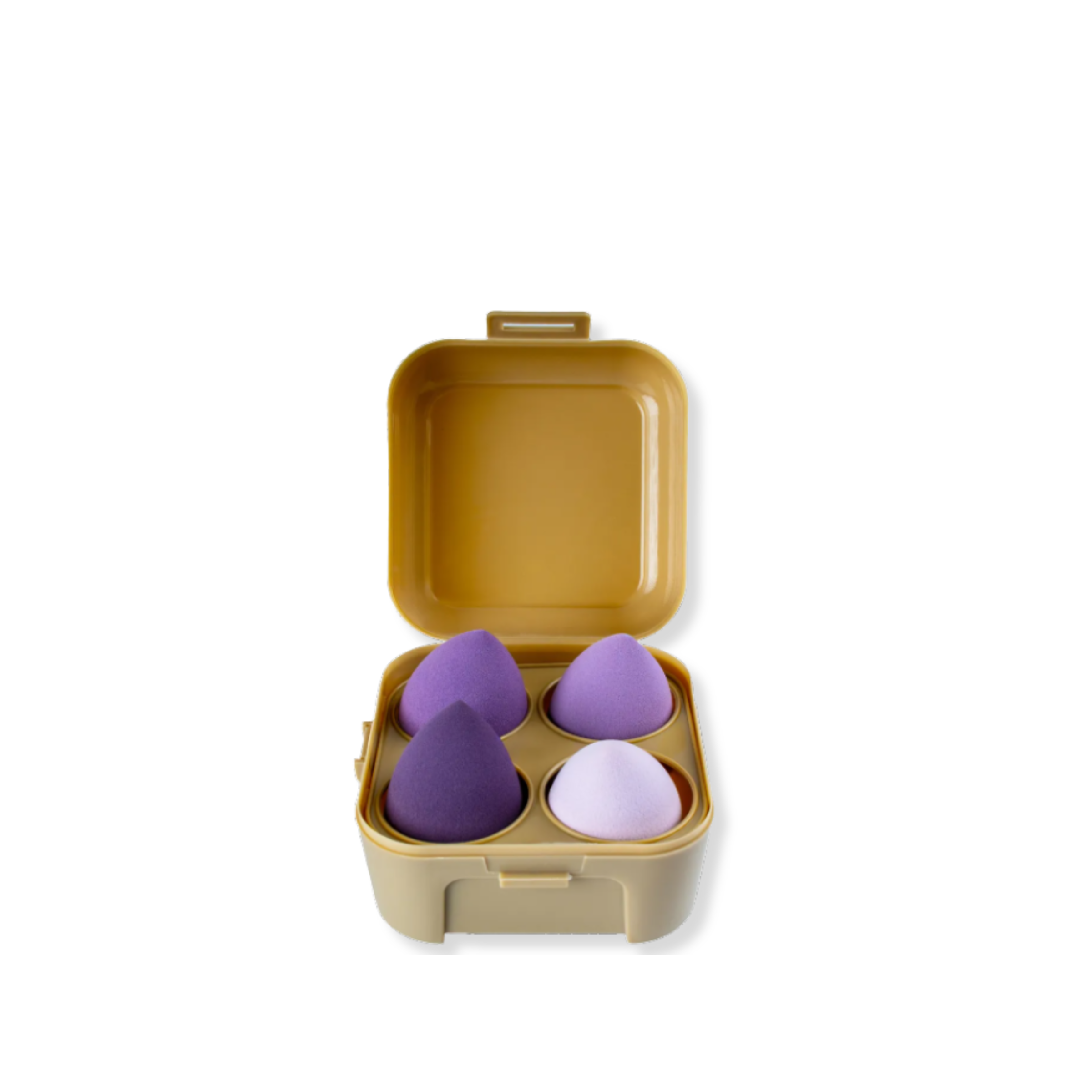 Makeup Beauty Blender Egg Water Drop Purple 4S
