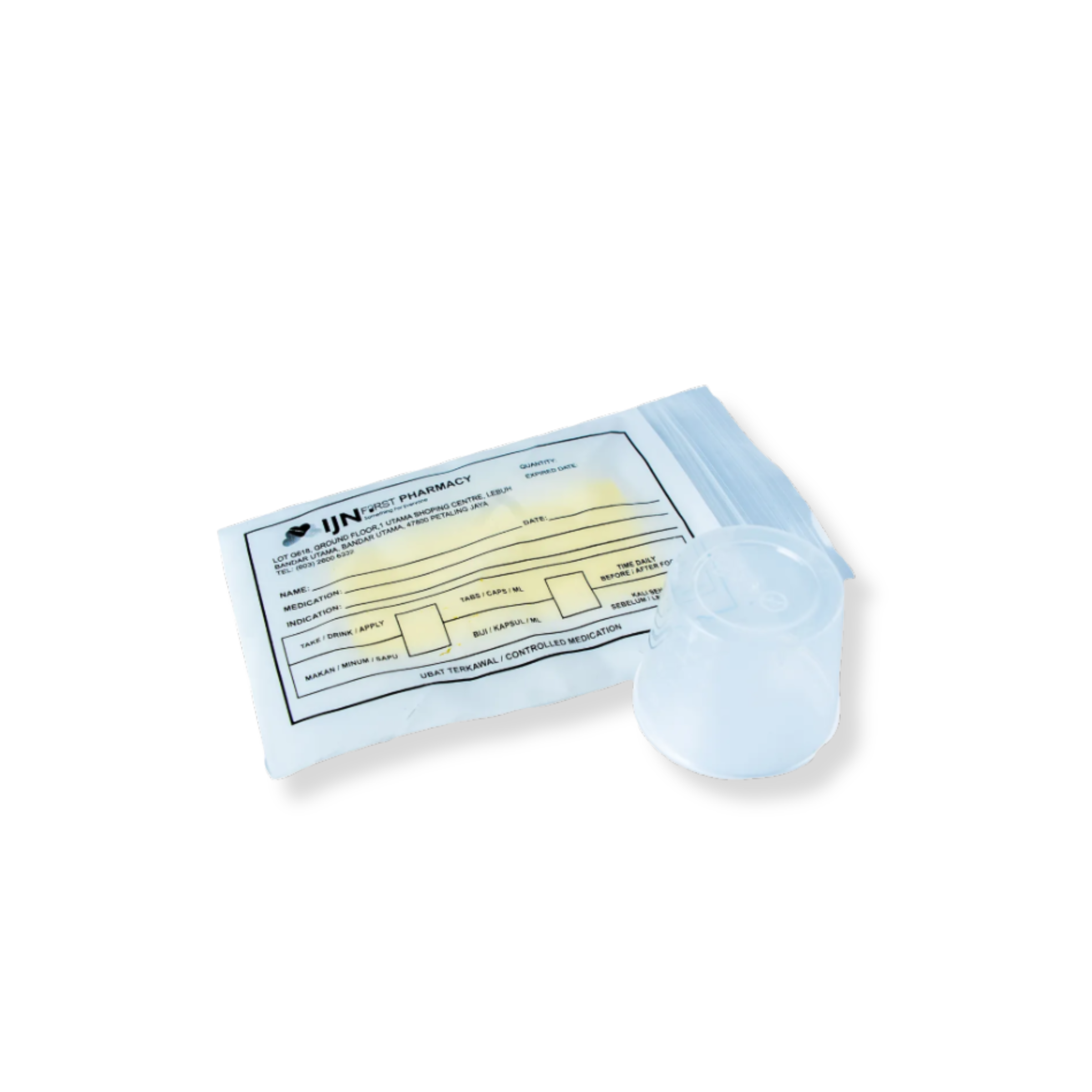 Medicine Cup 30ml Transparent