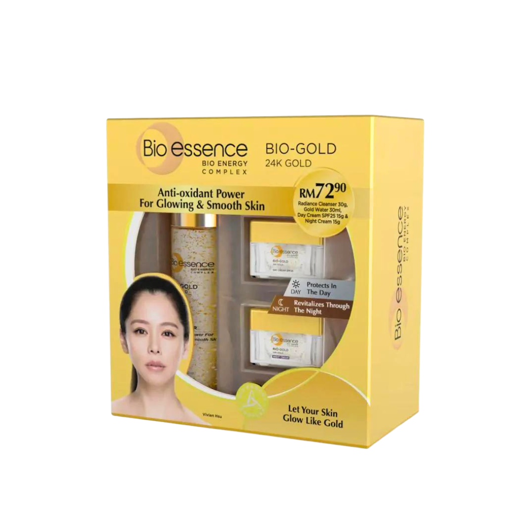 BIO ESSENCE BIO-GOLD ROSE GOLD MINIATURE PACK