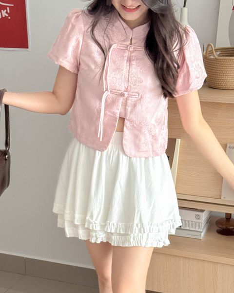 Blockore Ruffle Skirt 甜美木耳边蓬蓬蛋糕裙 (3 COLOURS) – Simple 9Teen