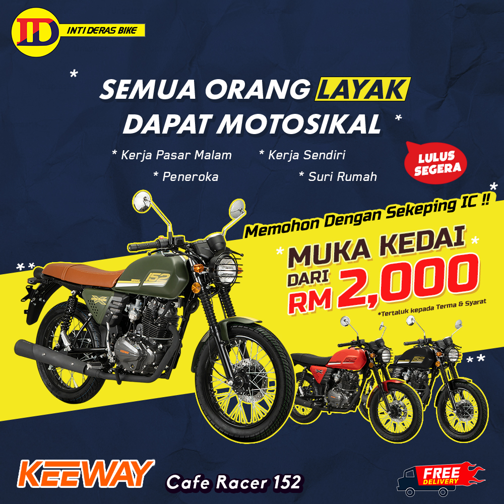 Keeway Cafe Racer 152