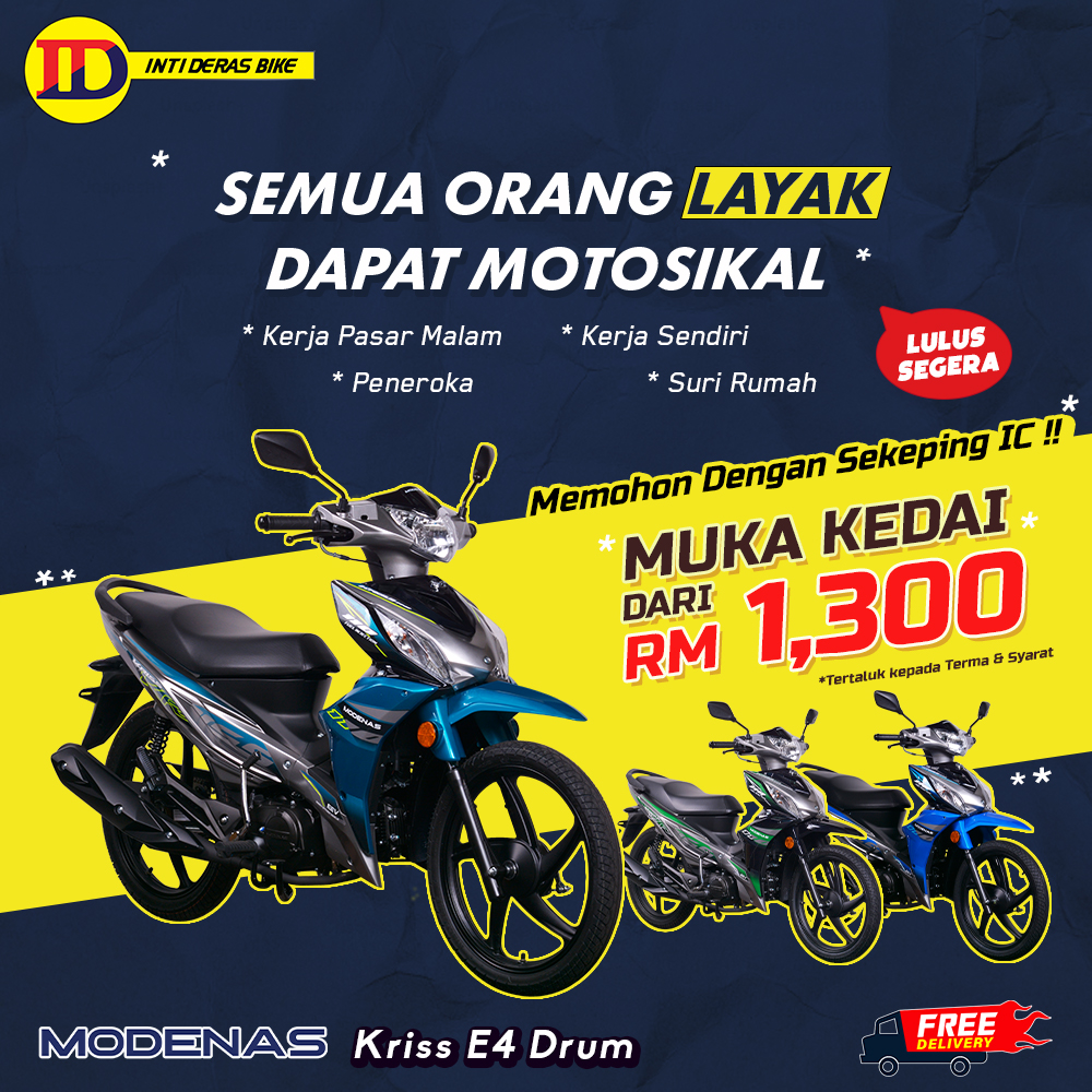 Modenas Kriss E4 Drum