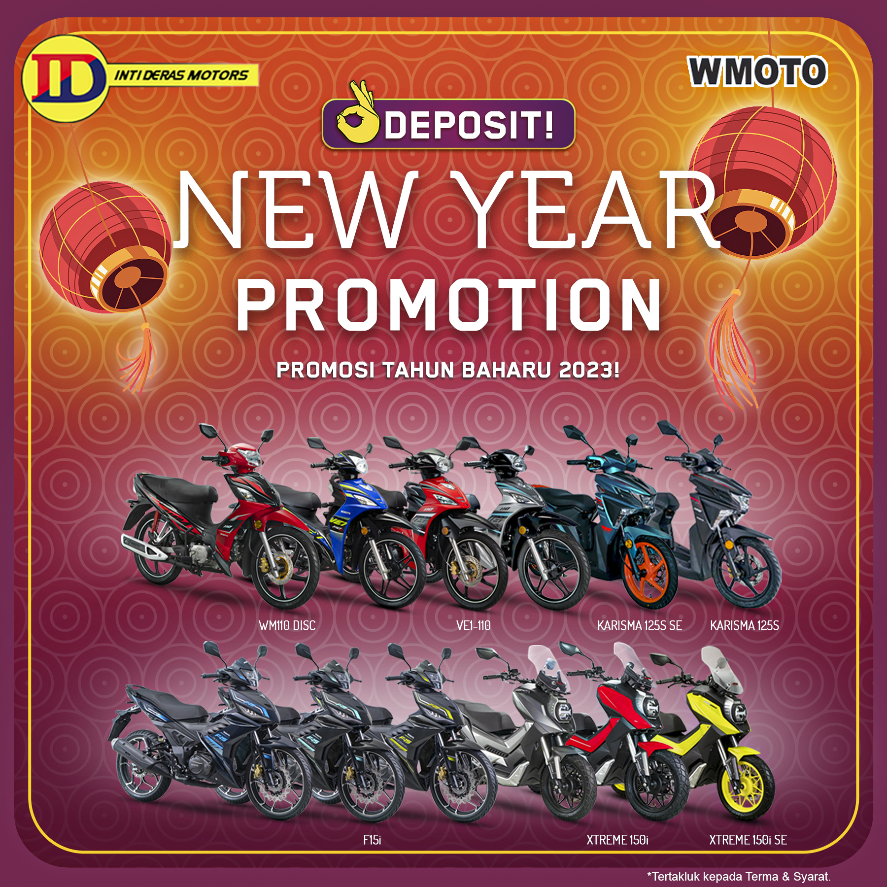 Xmas Promotion WMOTO