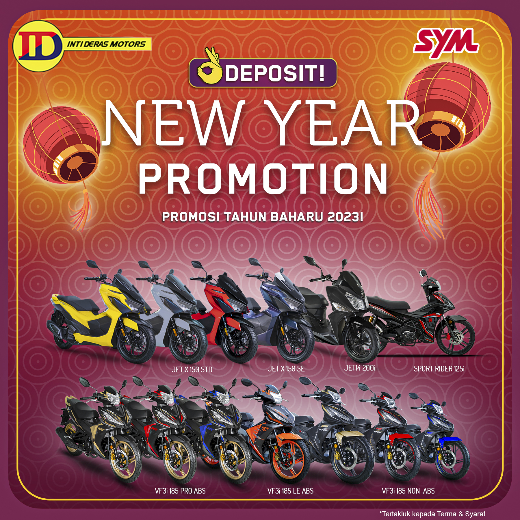 Xmas Promotion SYM