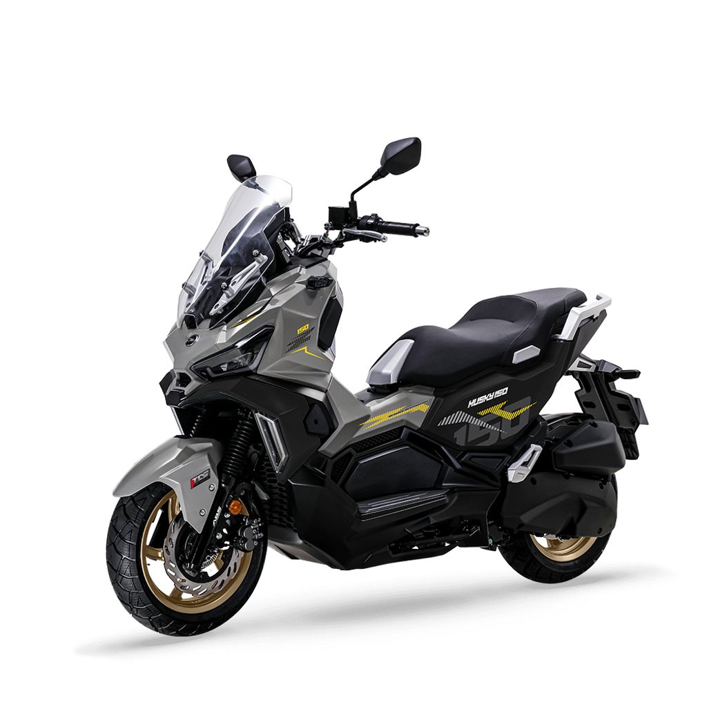 web SYM-Husky-150-SE Matte Grey