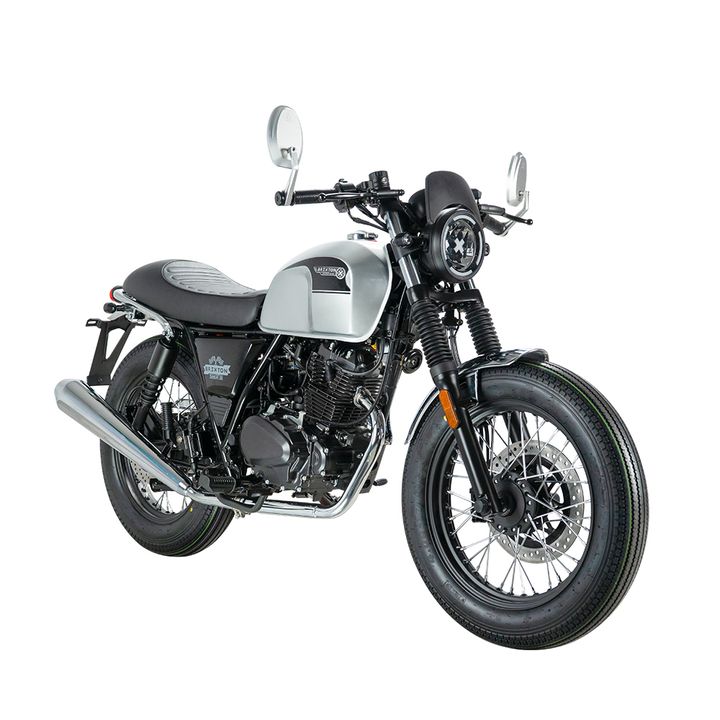 web Cafe Racer 150i -Silver