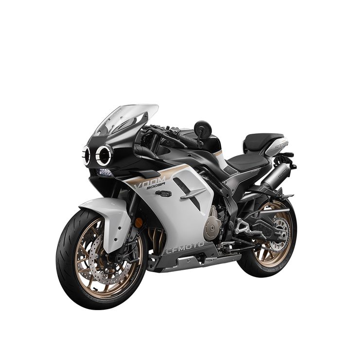 CFmoto 500Voom White1