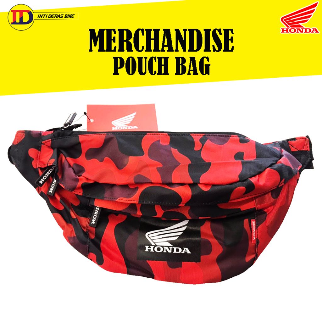 POUCH CAMO RED