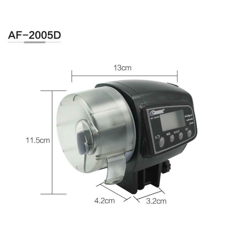 RESUN Automatic Fish Feeder Aquarium Food Auto Pet Feeder Timer