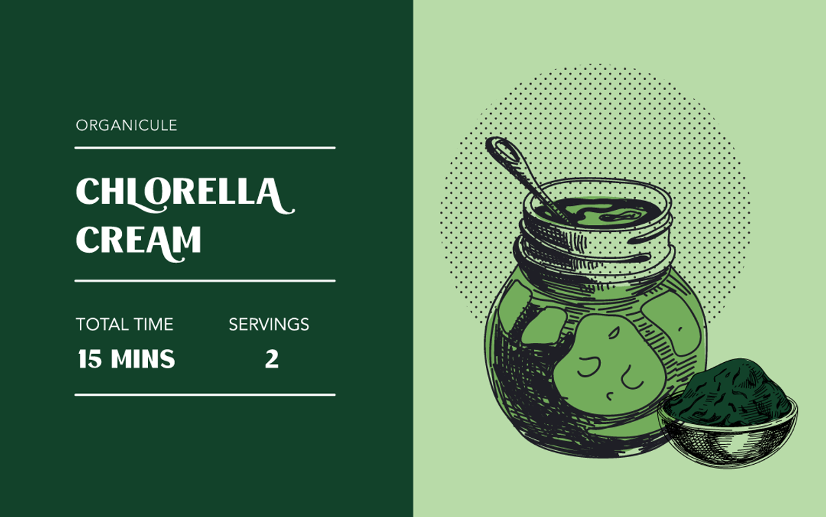 Organicule's Chlorella Cream