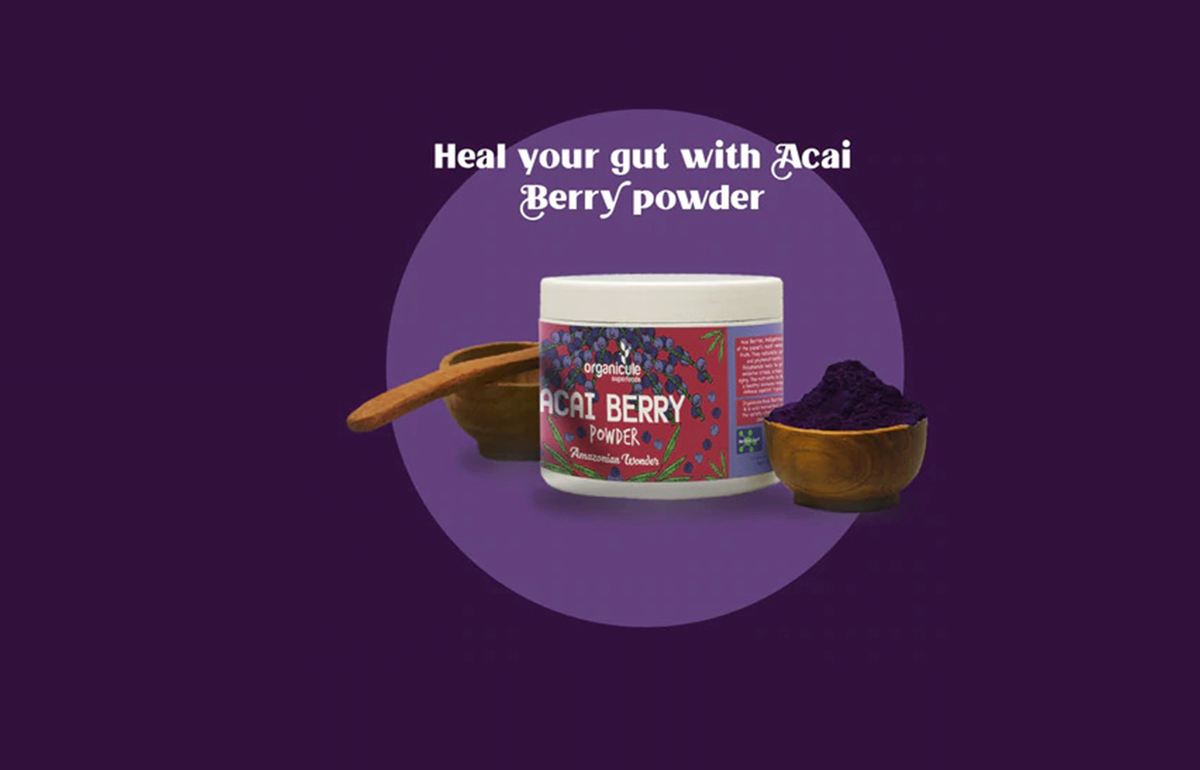 Heal Your Gut With Our Acai Berry Powder