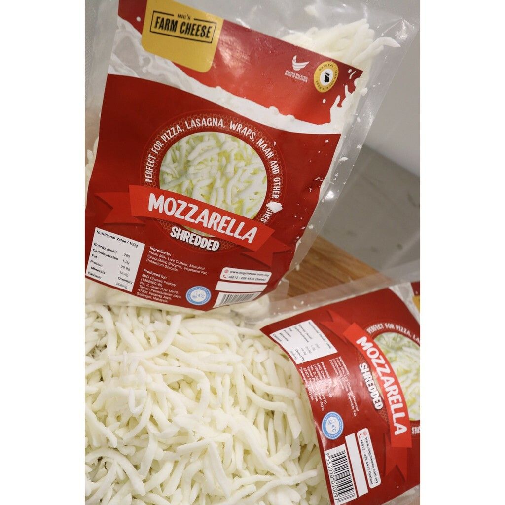 Fourleaf Fresh Premium Mozzarella Cheese Halal / Mozarella Cheese Block