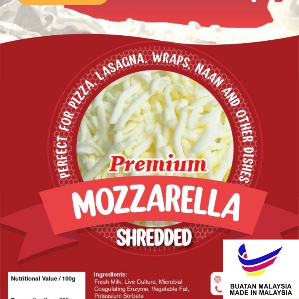 Fourleaf Fresh Premium Mozzarella Cheese Halal / Mozarella Cheese Block