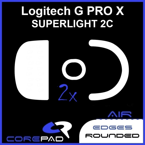 Corepad Skatez AIR Logitech G PRO X SUPERLIGHT 2 C Compact GPX V2 GPX2 2c GPX2c V2c 1