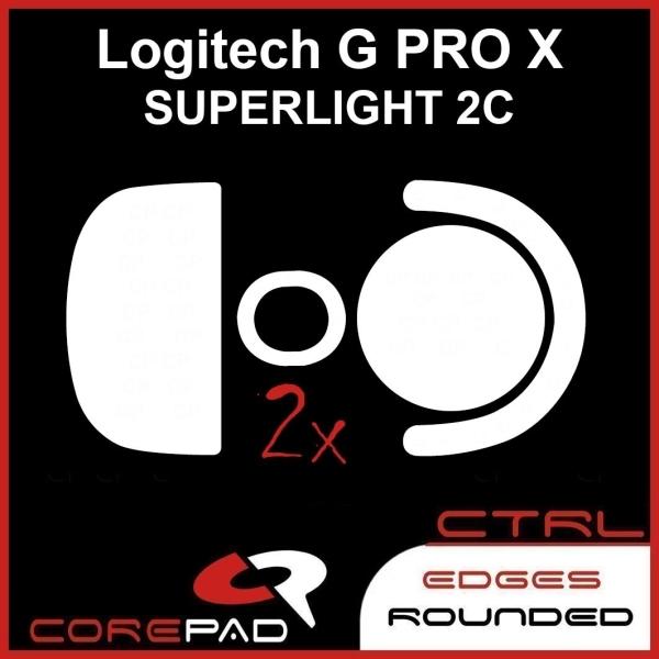 Corepad Skatez CTRL Logitech G PRO X SUPERLIGHT 2 C Compact GPX V2 GPX2 2c GPX2c V2c 1