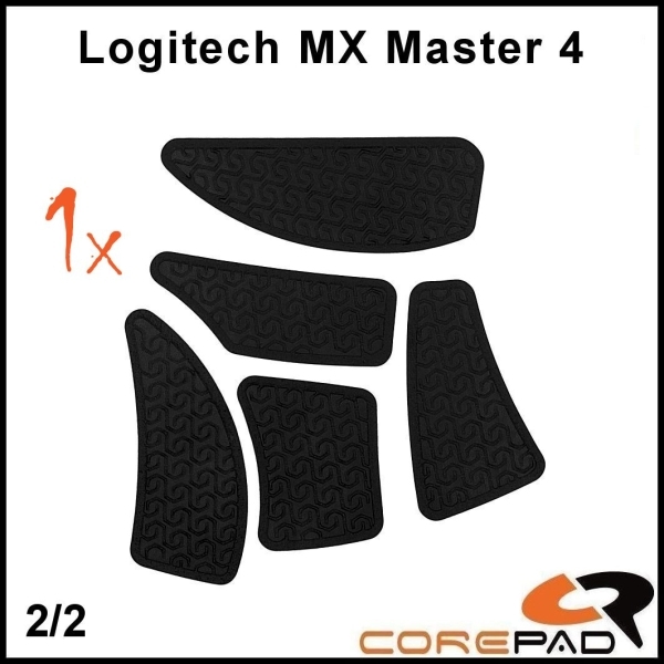 Corepad Soft Grips Logitech MX Master 4 black 02