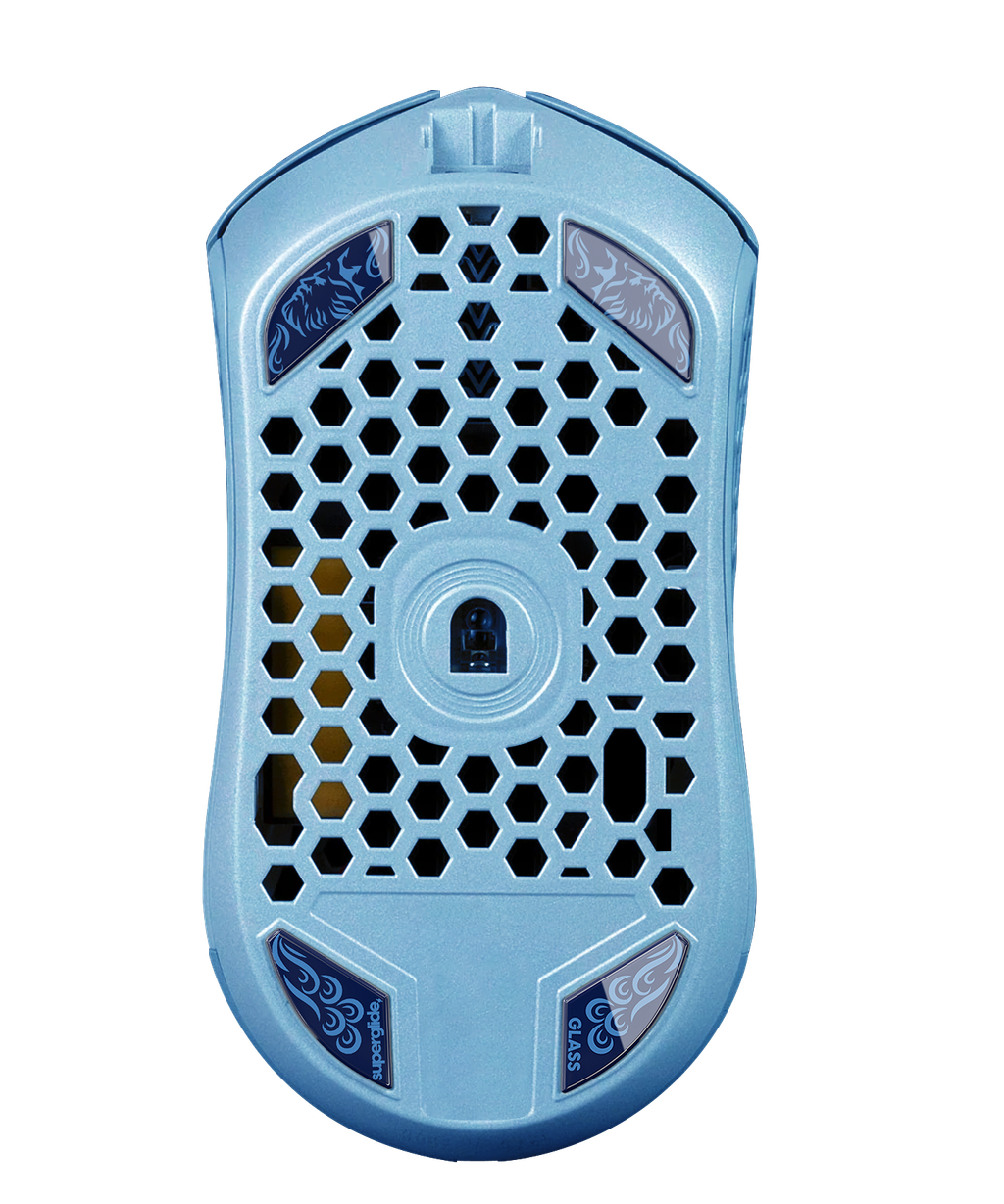 Pulsar Superglide Glass Skates For Finalmouse Starlight-12 M/S 